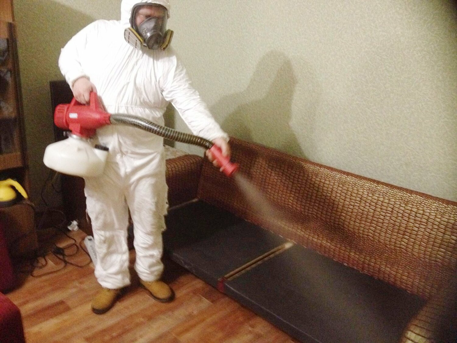 ФОТО Когда можно вернуться в помещение после дезинсекции в Видимом? | подробно